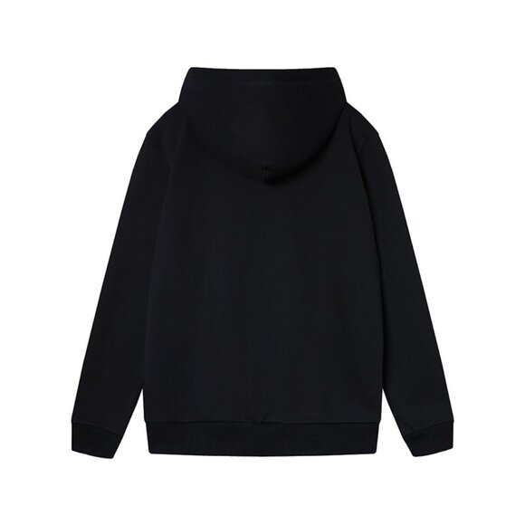 Stone Island Black Hoodie with Yellow Logo - Picture 2 of 2